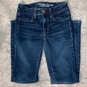 American Eagle Dark Wash Jegging